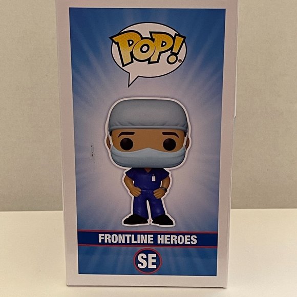 Funko Pop Frontline Heroes Dr Blue Scrubs Mask - Picture 3 of 4